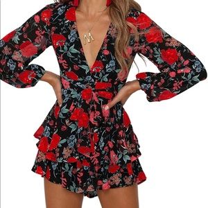Floral romper